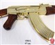 Replika samopalu AK-47 Kalašnikov "gold"