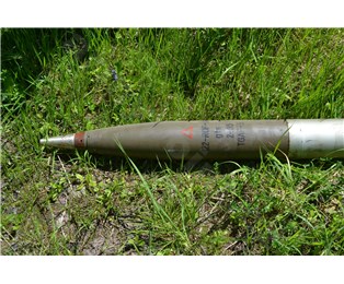 Maketa rakety 122mm JROF GRAD školní