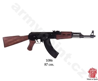 Replika samopalu AK-47 Kalašnikov pevná pažba