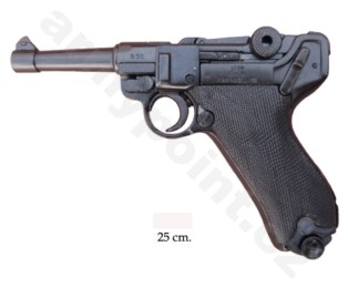 Replika pistole Luger P08 Parabellum