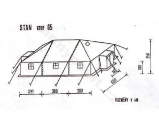 Vojenský stan S 65 II. kategorie