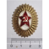 Odznak důstojnický s červenou hvězda - kokarda -
