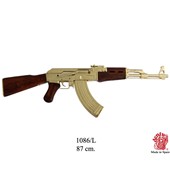 Replika samopalu AK-47 Kalašnikov "gold"